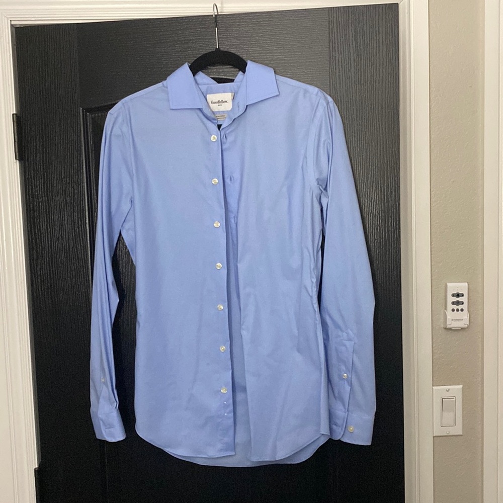 Goodfellow & Co light blue button down